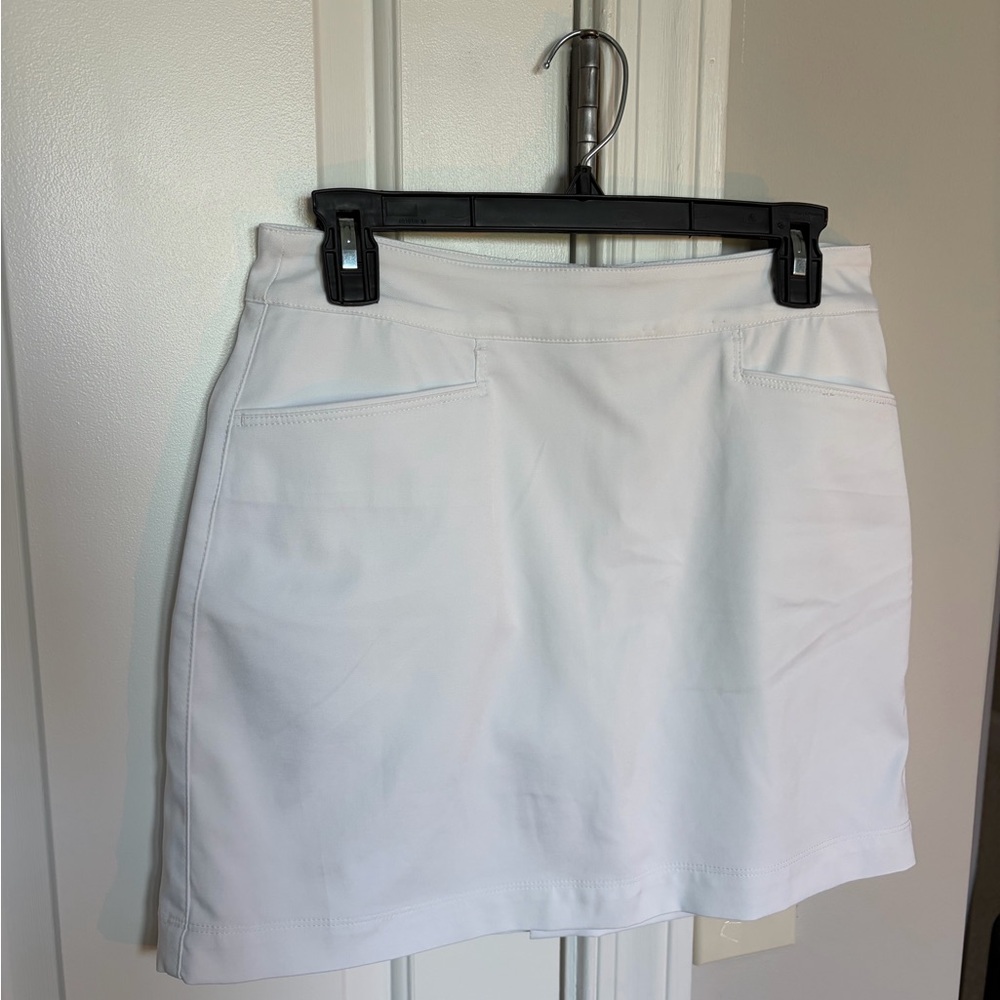 White Mini Skirt - Classic Clean Style